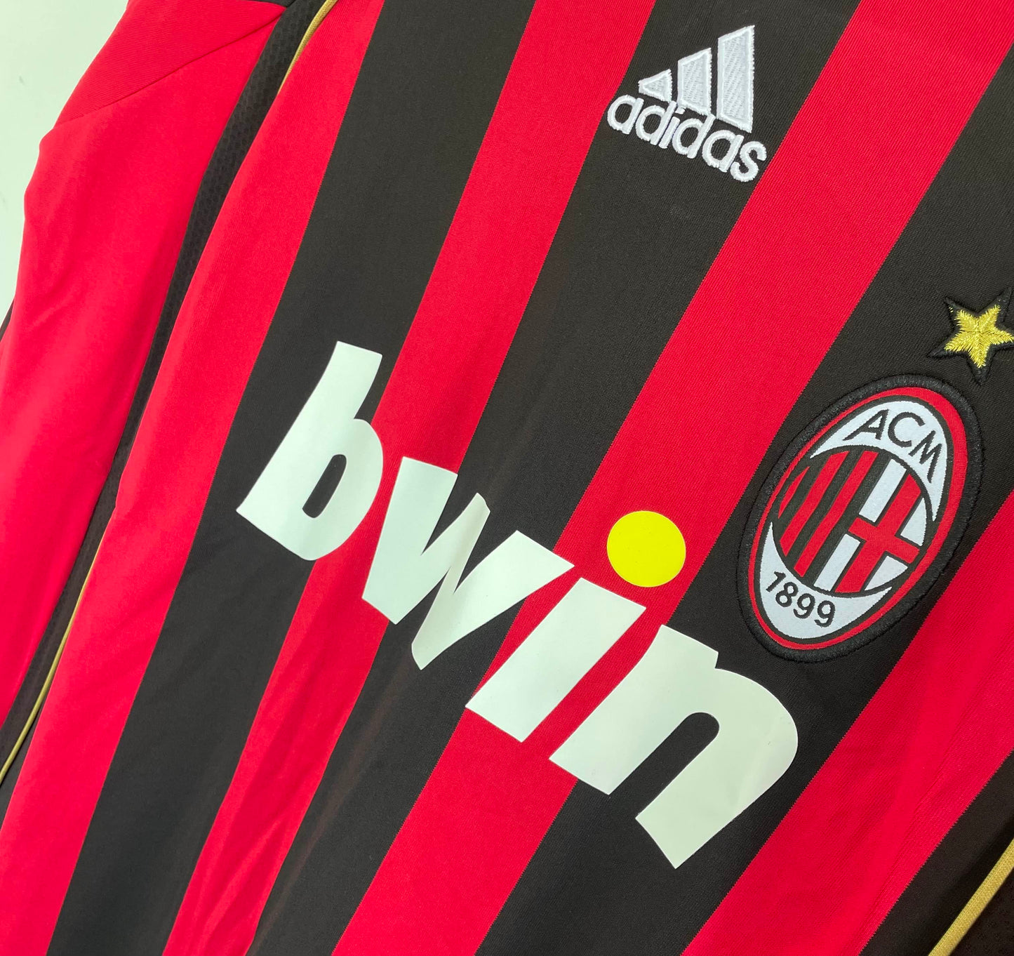 AC Milan 206/2007 Home Long Sleeve - Champions League - Kaka'