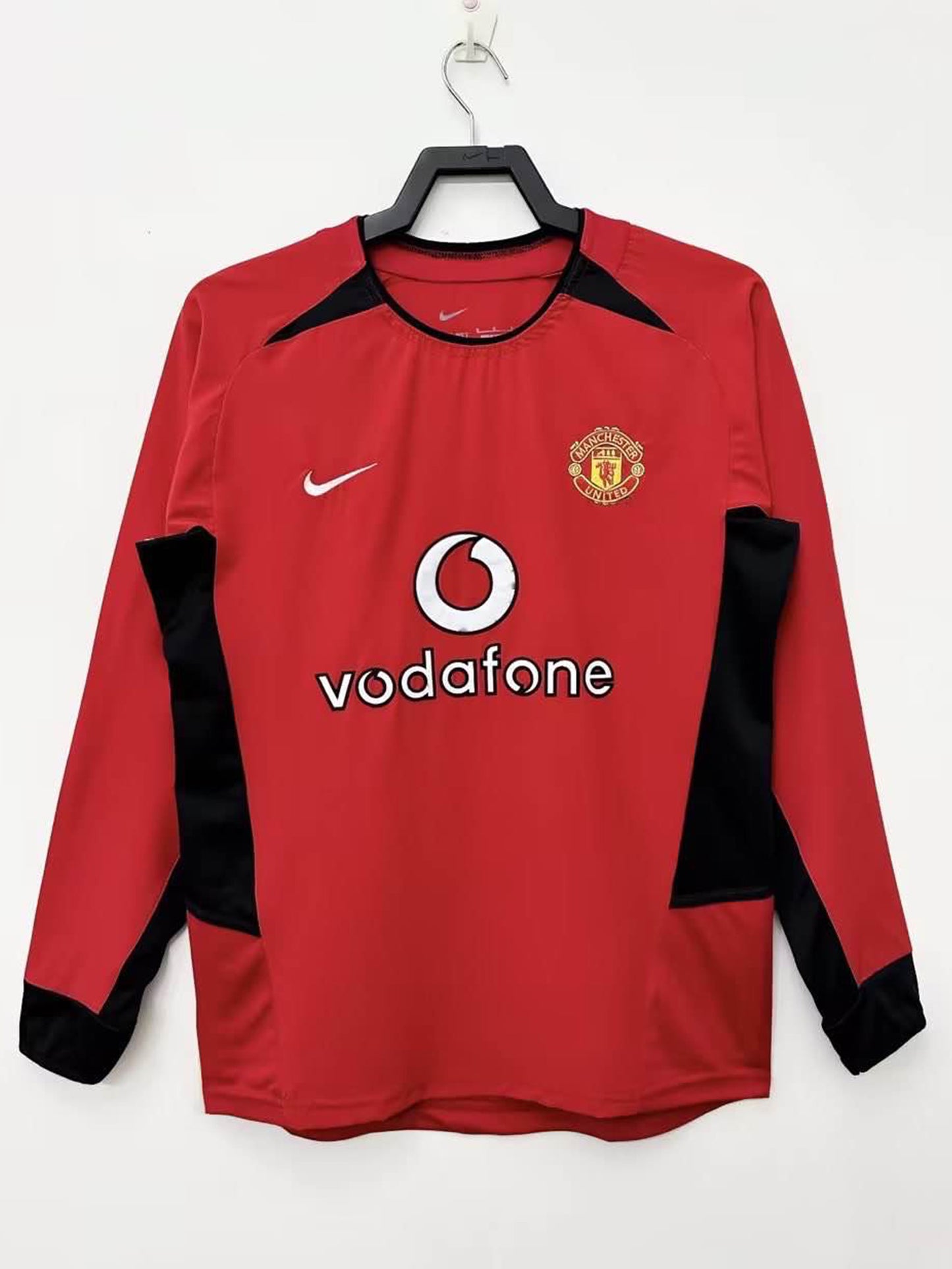 Manchester United 2002-2003 Home Long Sleeve - David Beckham 7