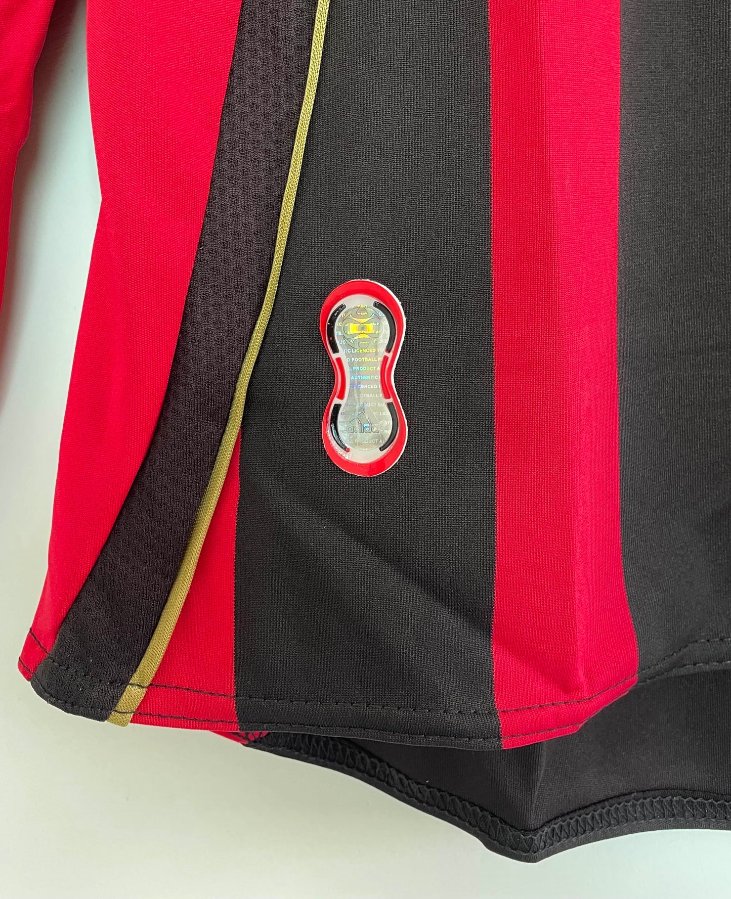AC Milan 206/2007 Home Long Sleeve - Champions League - Kaka'