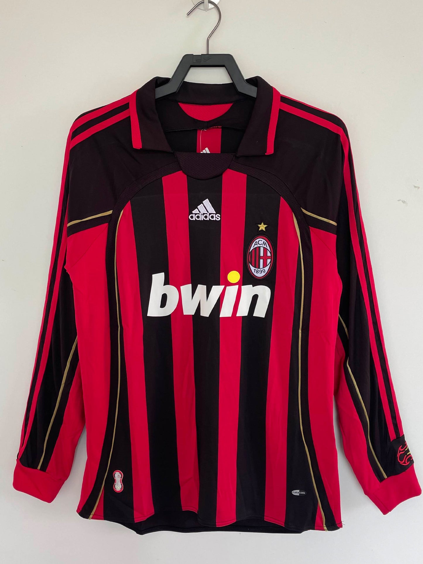 AC Milan 206/2007 Home Long Sleeve - Champions League - Kaka'