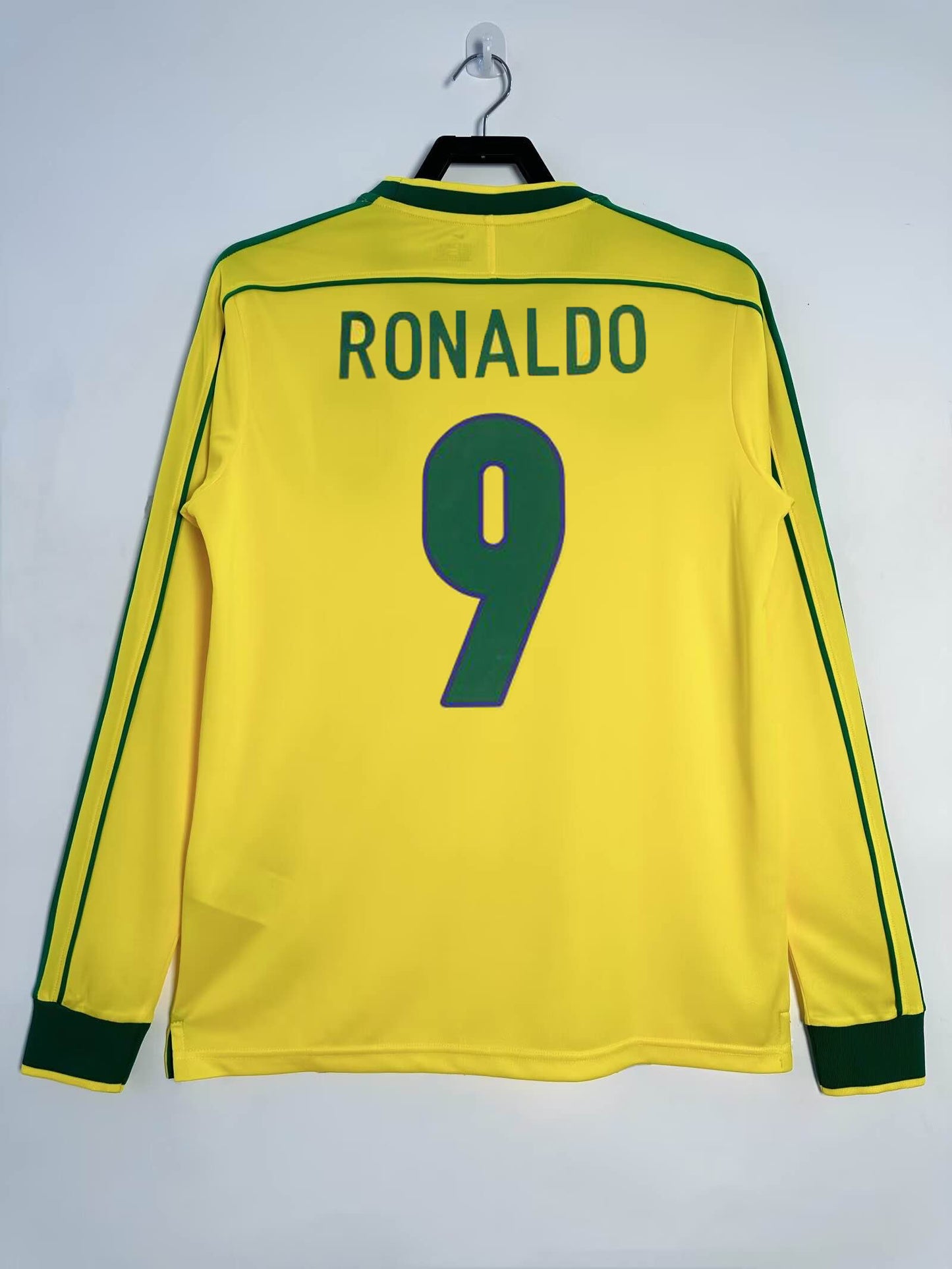 Brazil 1998 World Cup Home - Ronaldo  "Fenómeno"  9
