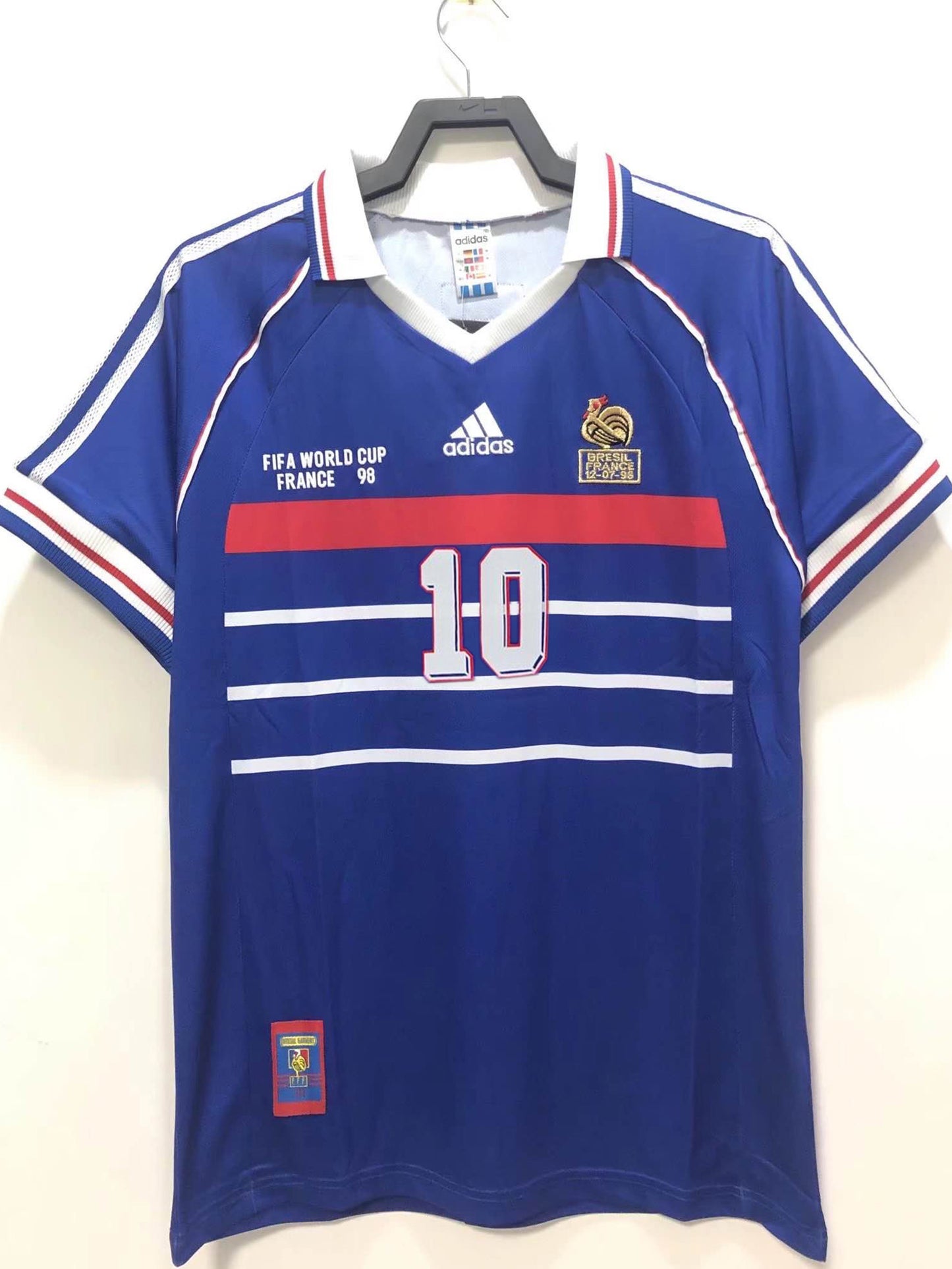 France 1998 Home  - Zinedine Zidane 10 - World Cup Final Edition